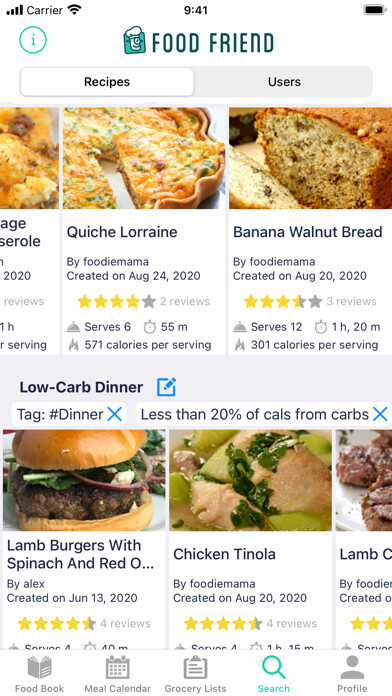 Emulate iPhone app Food Friend: The Recipe App using MyAndroid Emulate iPhone app Food Friend: The Recipe App using MyAndroid