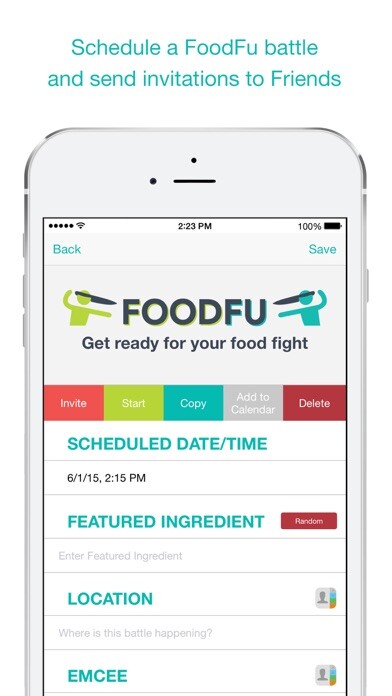 Emulate iPhone app FoodFu Cooking Competition using MyAndroid Emulate iPhone app FoodFu Cooking Competition using MyAndroid