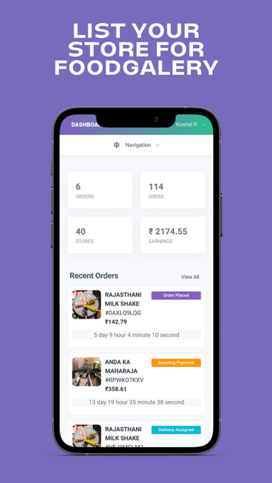 Emulate iPhone app Food Galery Merchant using MyAndroid Emulate iPhone app Food Galery Merchant using MyAndroid