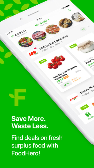 Emulate iPhone app FoodHero - Fight Food Waste using MyAndroid Emulate iPhone app FoodHero - Fight Food Waste using MyAndroid