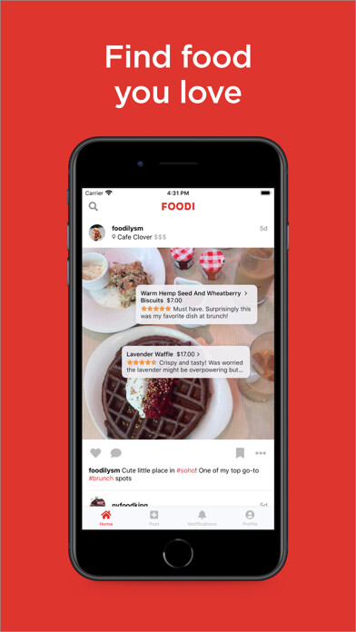 Emulate iPhone app Foodi • Find Food You Love using MyAndroid Emulate iPhone app Foodi • Find Food You Love using MyAndroid