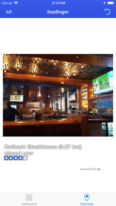 Emulate iPhone app foodinger using MyAndroid Emulate iPhone app foodinger using MyAndroid