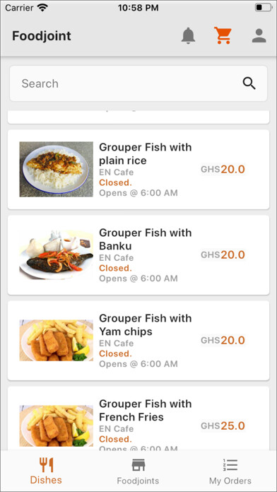 Emulate iPhone app Foodjoint using MyAndroid Emulate iPhone app Foodjoint using MyAndroid