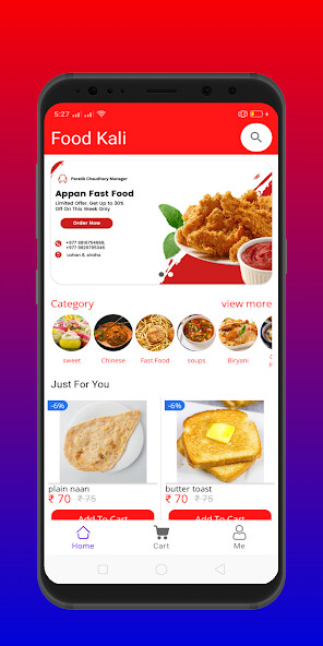Run android online APK Food Kali from MyAndroid or emulate Food Kali using MyAndroid Run android online APK Food Kali from MyAndroid or emulate Food Kali using MyAndroid