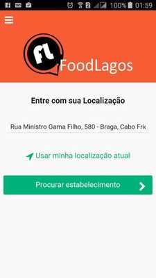Emulate Android APK FoodLagos