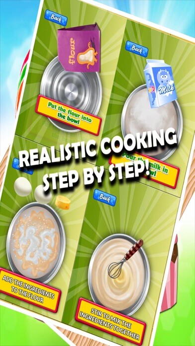 Emulate iPhone app Food Maker Cooking & Bake Game using MyAndroid