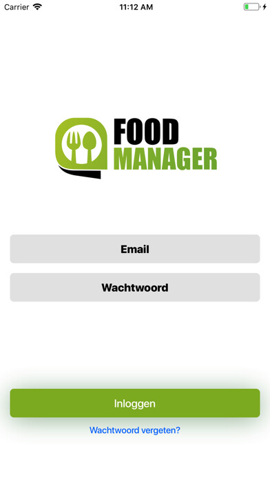 Emulate Android APK Food Manager Emulate Android APK Food Manager