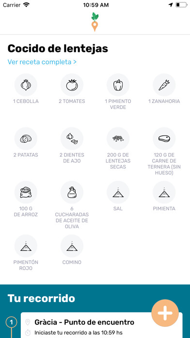 Emulate iPhone app Food Mapping using MyAndroid