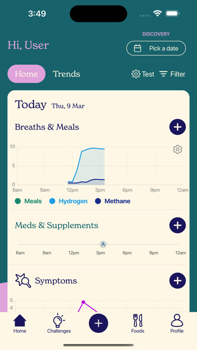 Emulate iPhone app FoodMarble Healthcare using MyAndroid