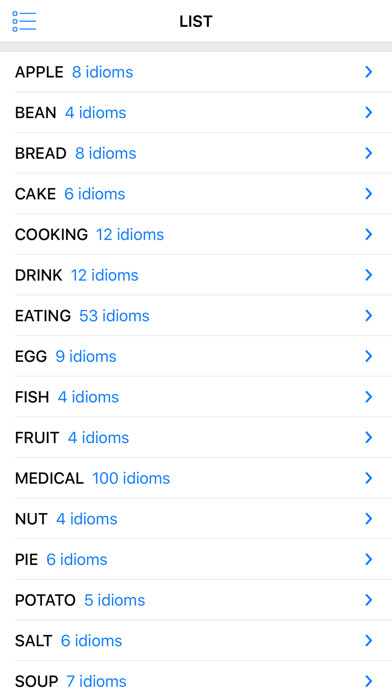 Emulate iPhone app Food & Medical idioms using MyAndroid Emulate iPhone app Food & Medical idioms using MyAndroid