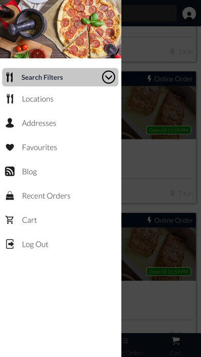 Emulate iPhone app Foodnerd - Food is Social! using MyAndroid