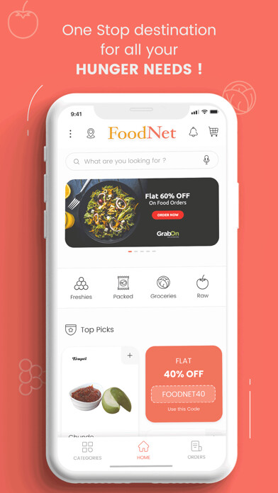 Emulate iPhone app FoodNet Consumer using MyAndroid