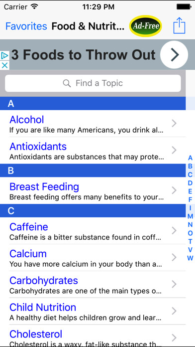 Emulate iPhone app Food & Nutrition: Healthy Facts and Tips App using MyAndroid Emulate iPhone app Food & Nutrition: Healthy Facts and Tips App using MyAndroid