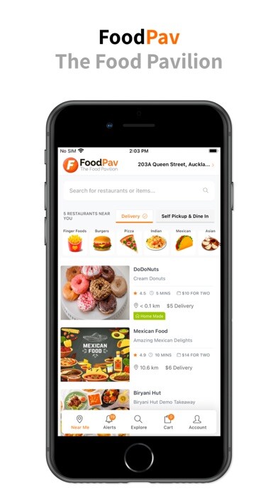 Emulate iPhone app FoodPav using MyAndroid Emulate iPhone app FoodPav using MyAndroid