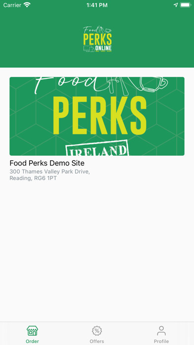 Emulate iPhone app Food Perks Ireland using MyAndroid Emulate iPhone app Food Perks Ireland using MyAndroid