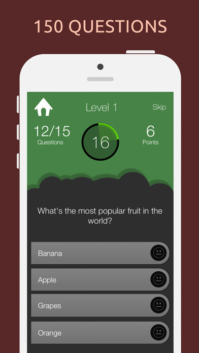 Emulate iPhone app Food Quiz Test Trivia Game using MyAndroid Emulate iPhone app Food Quiz Test Trivia Game using MyAndroid