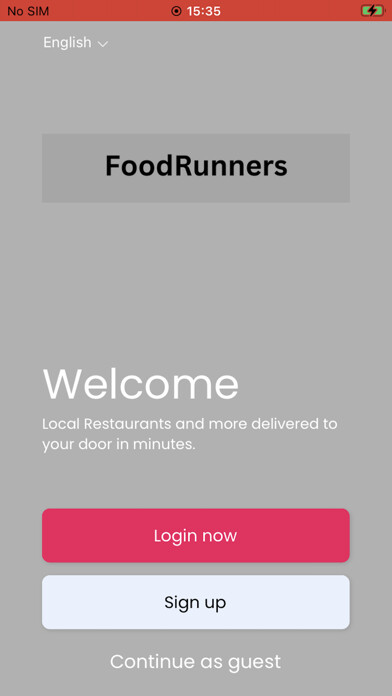 Emulate iPhone app Food Runners Order & Delivery using MyAndroid Emulate iPhone app Food Runners Order & Delivery using MyAndroid