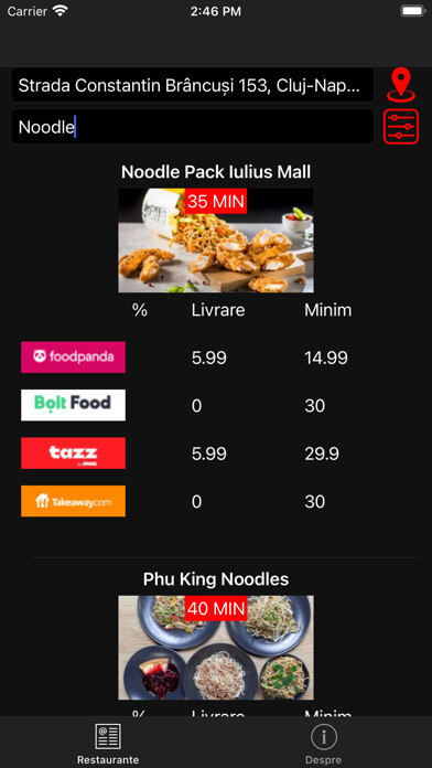 Emulate iPhone app FoodSeeker using MyAndroid Emulate iPhone app FoodSeeker using MyAndroid