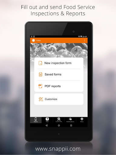 Run android online APK Food Service: Inspect & Report from MyAndroid or emulate Food Service: Inspect & Report using MyAndroid