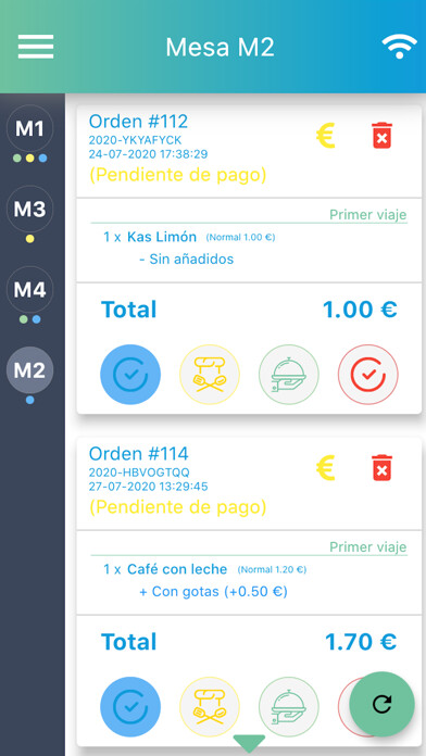 Emulate iPhone app Food Service Waiter using MyAndroid Emulate iPhone app Food Service Waiter using MyAndroid