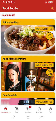 Run android online APK Food Set Go - Food Delivery Service in Palawan from MyAndroid or emulate Food Set Go - Food Delivery Service in Palawan using MyAndroid