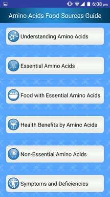 Emulate Android APK Foods High in Amino Acids  Protein rich Diet help
