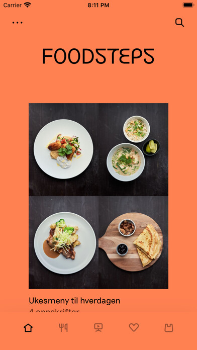 Emulate iPhone app Foodsteps using MyAndroid Emulate iPhone app Foodsteps using MyAndroid
