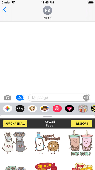 Run android online APK Food Stickers from MyAndroid or emulate Food Stickers using MyAndroid
