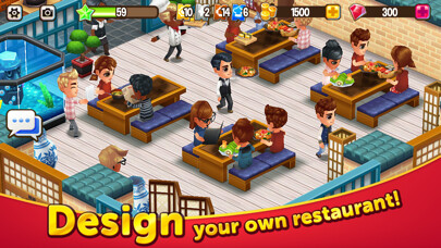 Emulate iPhone app Food Street – Restaurant Game using MyAndroid