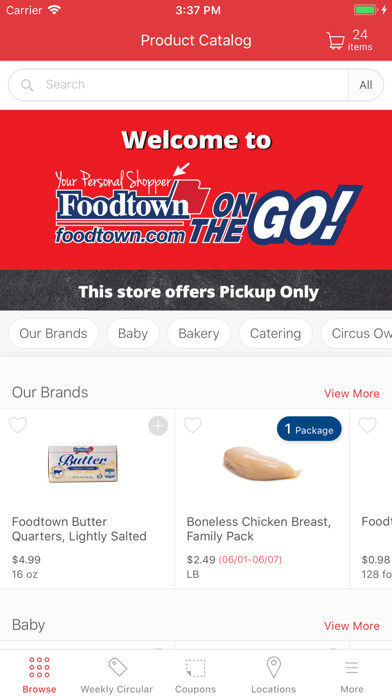 Emulate iPhone app Foodtown ON THE GO using MyAndroid Emulate iPhone app Foodtown ON THE GO using MyAndroid