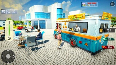 Emulate iPhone app Food Truck Cooking Games using MyAndroid