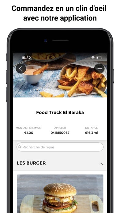 Emulate iPhone app Food Truck El Baraka using MyAndroid Emulate iPhone app Food Truck El Baraka using MyAndroid