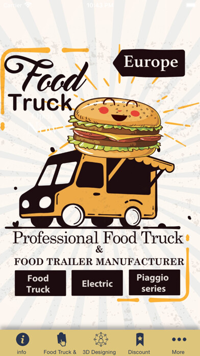 Emulate iPhone app FoodTruck Europe using MyAndroid Emulate iPhone app FoodTruck Europe using MyAndroid