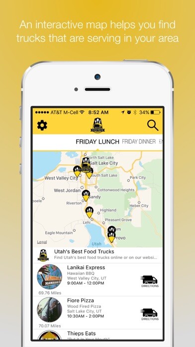 Emulate iPhone app Food Truck League Finder using MyAndroid Emulate iPhone app Food Truck League Finder using MyAndroid