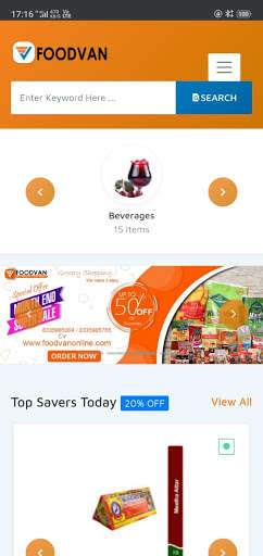 Run android online APK Food Van from MyAndroid or emulate Food Van using MyAndroid