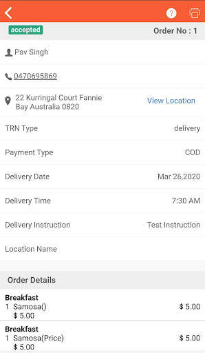 Run android online APK FoodVibes Restaurant from MyAndroid or emulate FoodVibes Restaurant using MyAndroid