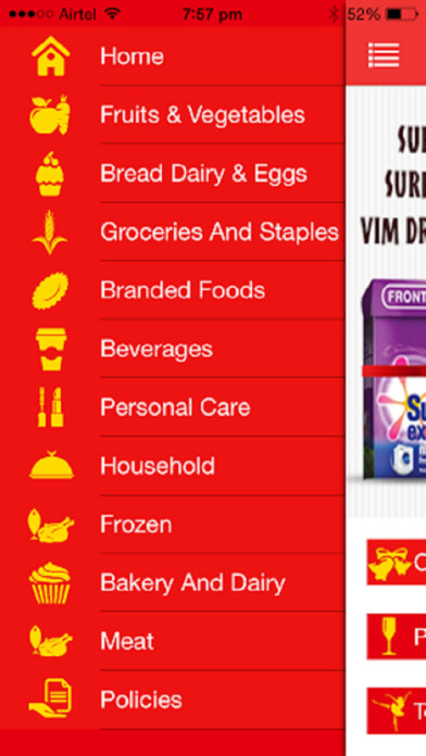 Emulate iPhone app Foodworld Express using MyAndroid Emulate iPhone app Foodworld Express using MyAndroid