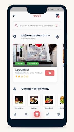 Run android online APK Foody APP from MyAndroid or emulate Foody APP using MyAndroid