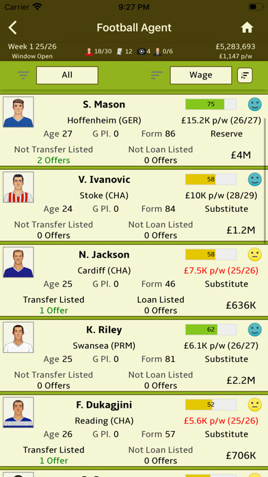 Emulate iPhone app Football Agent using MyAndroid Emulate iPhone app Football Agent using MyAndroid