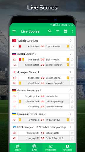 Run android online APK Football.Biz Live Score from MyAndroid or emulate Football.Biz Live Score using MyAndroid