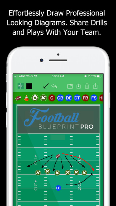 Emulate iPhone app Football Blueprint using MyAndroid
