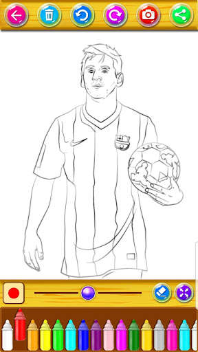 Run android online APK football colorier from MyAndroid or emulate football colorier using MyAndroid