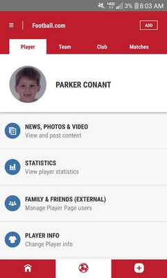 Emulate Android APK Football.com
