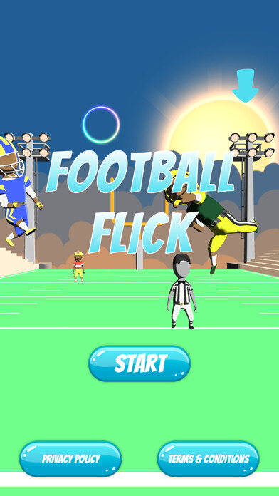 Emulate iPhone app Football Flick Casual using MyAndroid Emulate iPhone app Football Flick Casual using MyAndroid