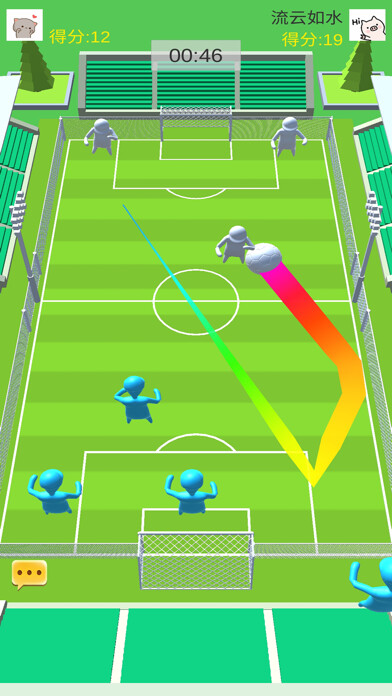Emulate iPhone app Football Jelly Battle Hole using MyAndroid