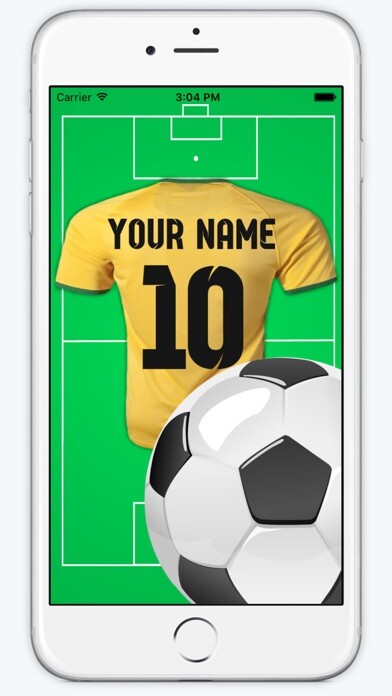 Emulate iPhone app Football Jersey Maker - Create your  personalized jersey using MyAndroid