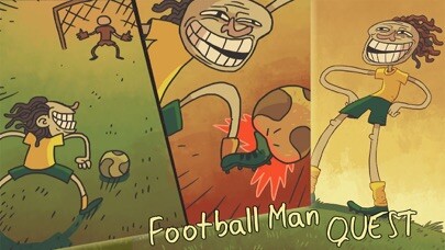 Emulate iPhone app Football Man Quest - Puzzle Challenge Game using MyAndroid Emulate iPhone app Football Man Quest - Puzzle Challenge Game using MyAndroid