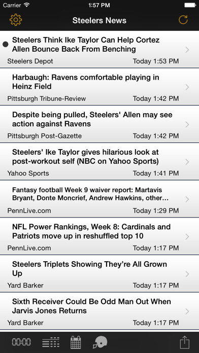 Emulate iPhone app Football News - Steelers using MyAndroid Emulate iPhone app Football News - Steelers using MyAndroid