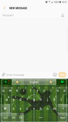 Emulate Android APK Football Player Keyboard