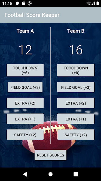 Run android online APK Football Score Keeper from MyAndroid or emulate Football Score Keeper using MyAndroid